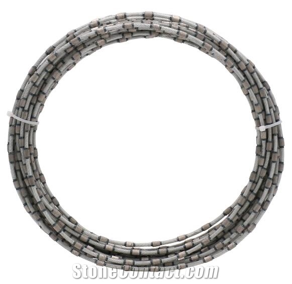 6.3MM Fast Speed And Long Life Diamond Wire For Cutting