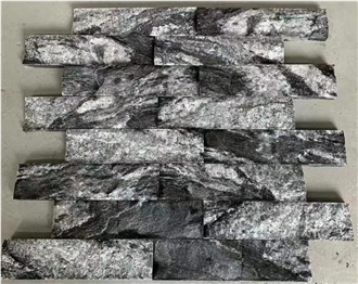 Manhattan Black Granite Stone Veneer