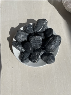 Back Pebbles Tumbled River Stone