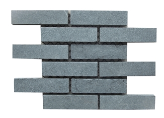 Blue Stone Cobble Stones On Mesh