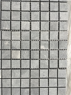 Dark Ocean Cobble Stone On Mesh Veneer Paving Dark Ocean Cobble Stone On Mesh Veneer Paving