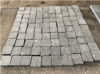 Grey Basalt Cubic Stone, Cobbles Stone