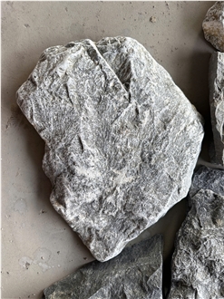 Grey Mix Black Tumbled Marble Wall Cladding, Loose Stone
