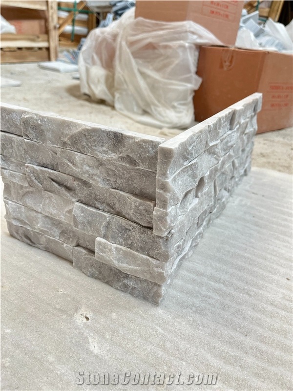 Ledger Hazy Gray Split Face Veneer