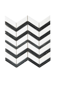 Marble Chevron Mosaic Tiles