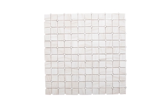Marble Woden Vein Chipped Square Mosaic