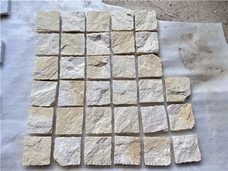 Minion Cobble Stone Veneer Cobble On Mesh Paving