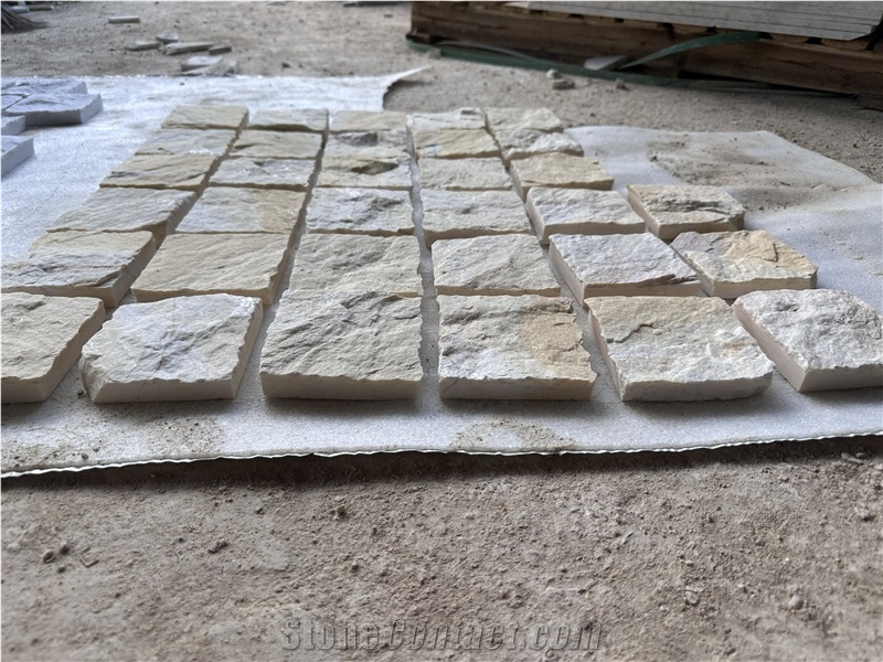 Minion Cobble Stone Veneer Cobble On Mesh Paving