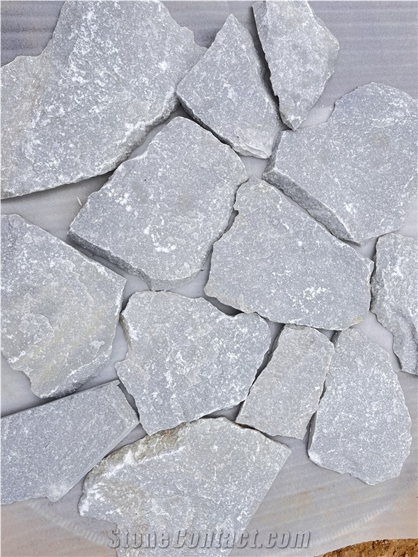Nado Grey Marble Wall Cladding Loose Stone, Ledge Stone