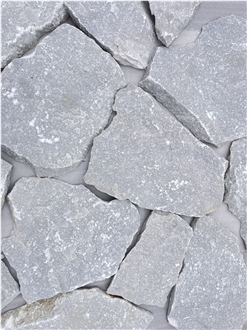 Nado Grey Marble Wall Cladding Loose Stone, Ledge Stone