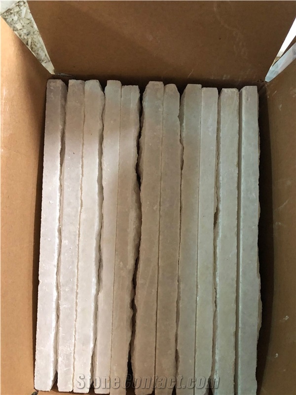 Natural White Quartzite Wall Cladding Panels