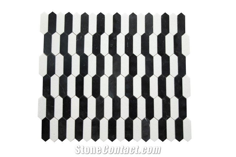 Picket  Marbles Mosaic  Tiles