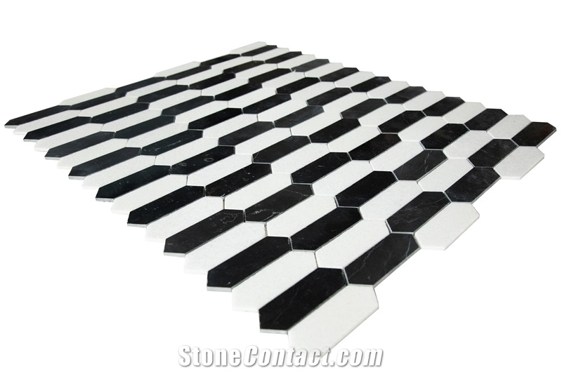 Picket  Marbles Mosaic  Tiles