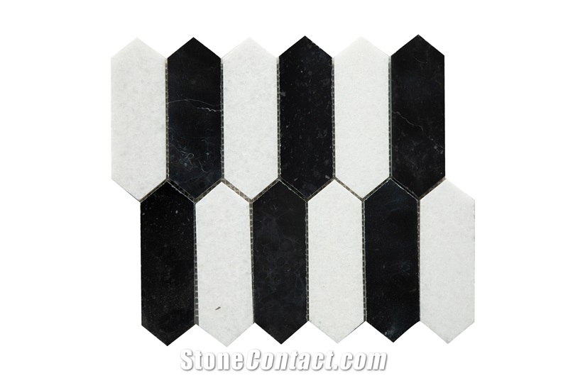 Picket  Marbles Mosaic  Tiles