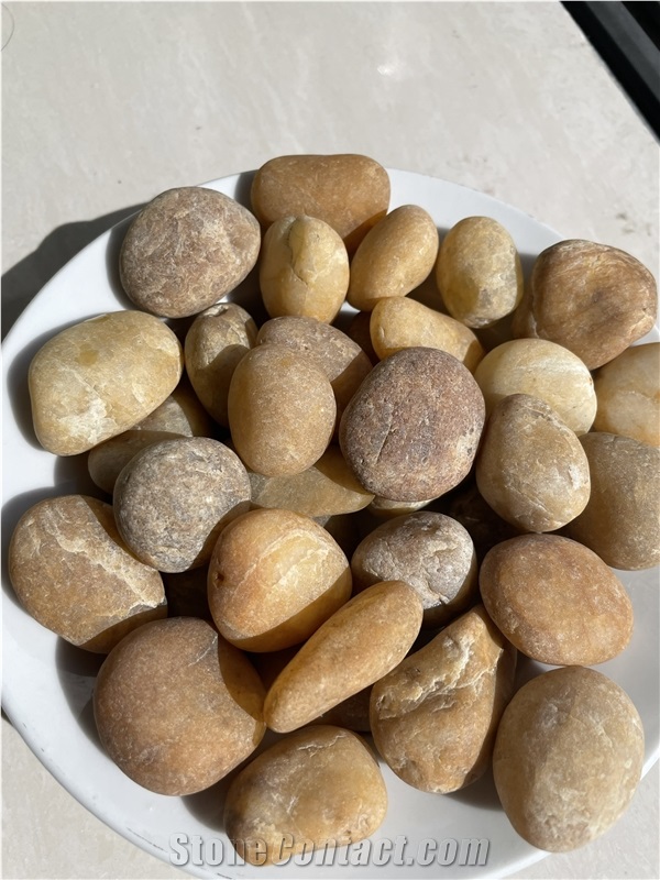 Sunlight Marble Pebble Stone