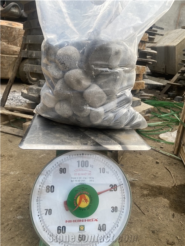 Tumbled Lava Stone Pebbles