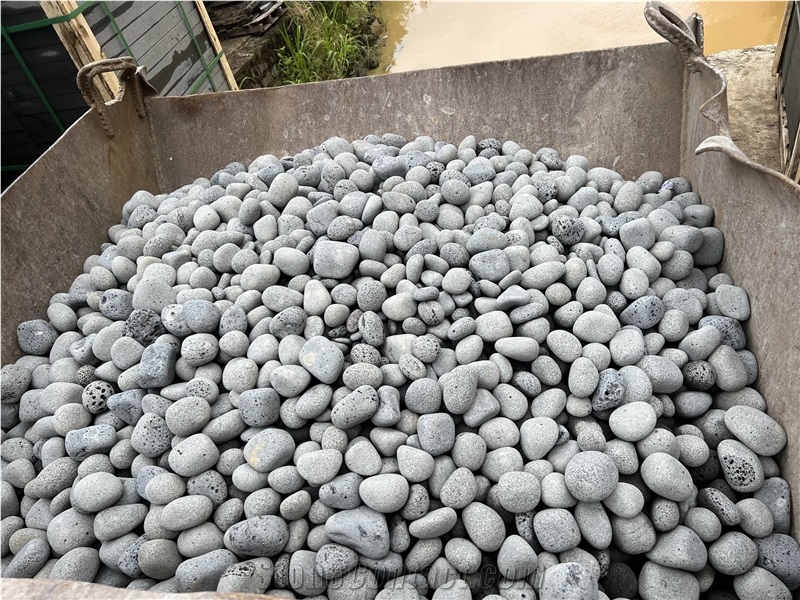 Tumbled Lava Stone Pebbles
