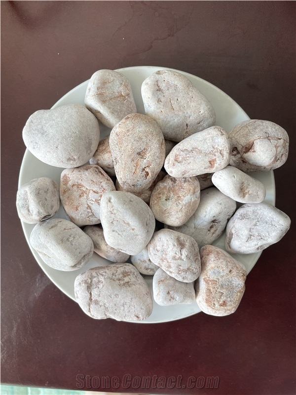 Tumbled Savannah Pink Pebbles Stone