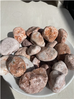 Tumbled Savannah Pink Pebbles Stone