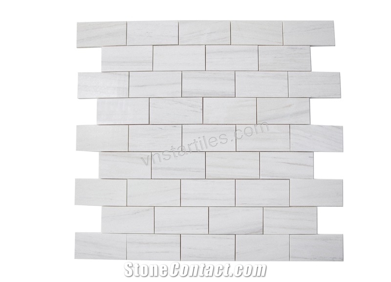 Wooden Marble Mosaic Subway Tiles  Mosaic Design