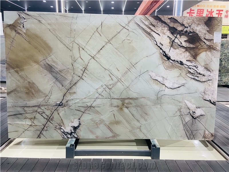 Accquamare Crystal Quartzite Slabs