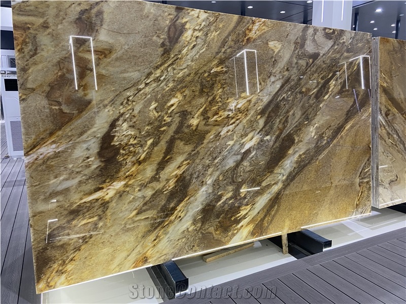 Apocalypse Crystal Quartzite Slabs 3/4'' Thick