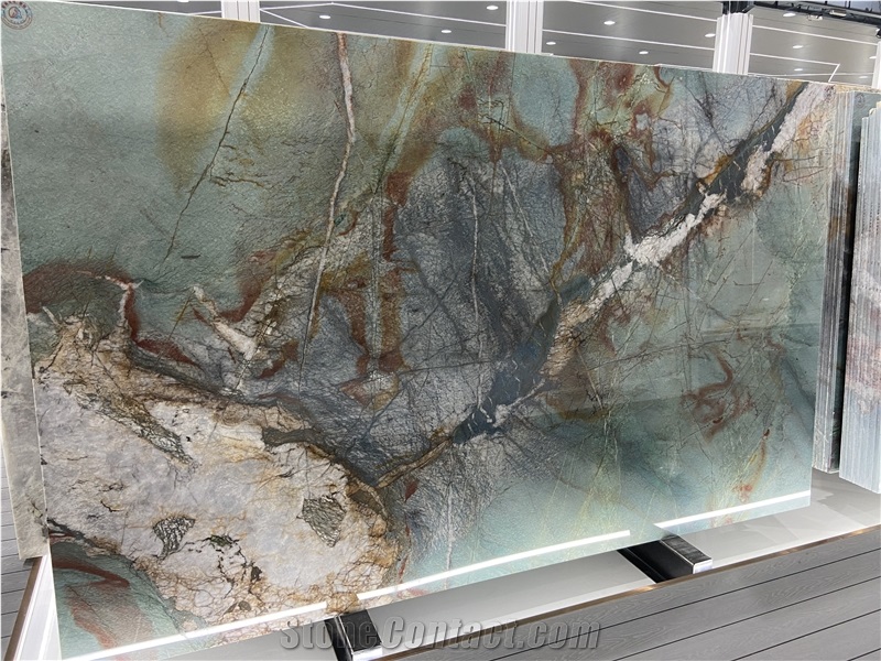 Botanic Wave Quartzite Slabs