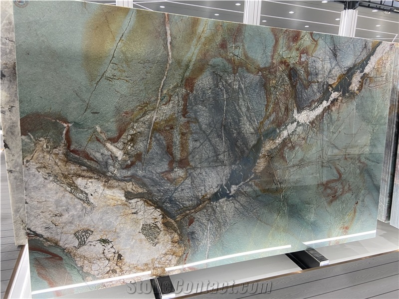 Botanic Wave Quartzite Slabs
