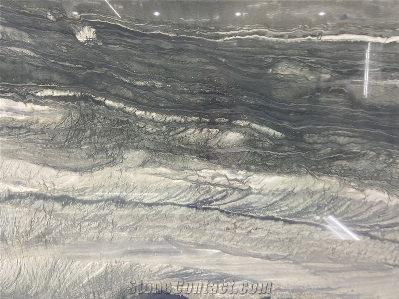 Calacatta Cielo Marble Slabs Polished Surface