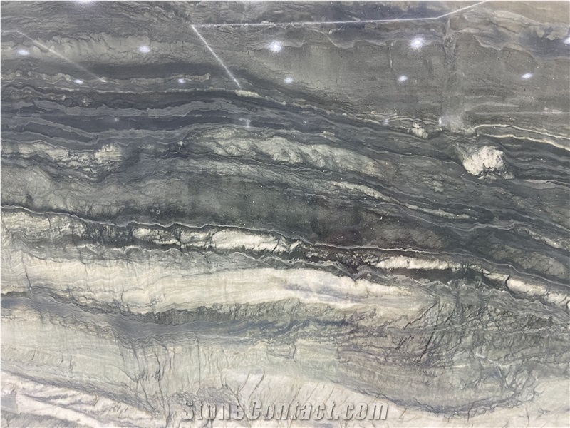 Calacatta Cielo Marble Slabs Polished Surface