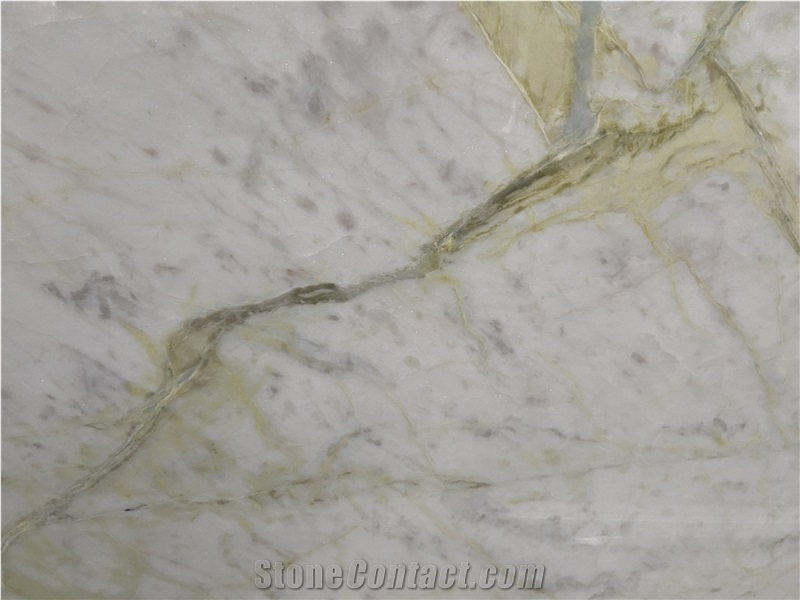 Dynasty White Marble Slabs Polished Surface
