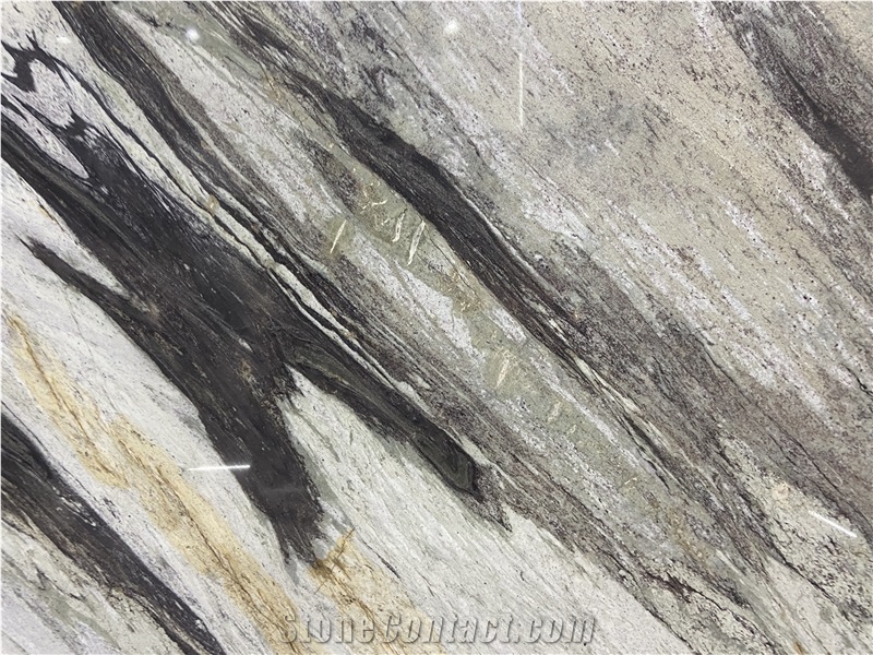 Fantasy Brown Marble Slabs In Polished Surface