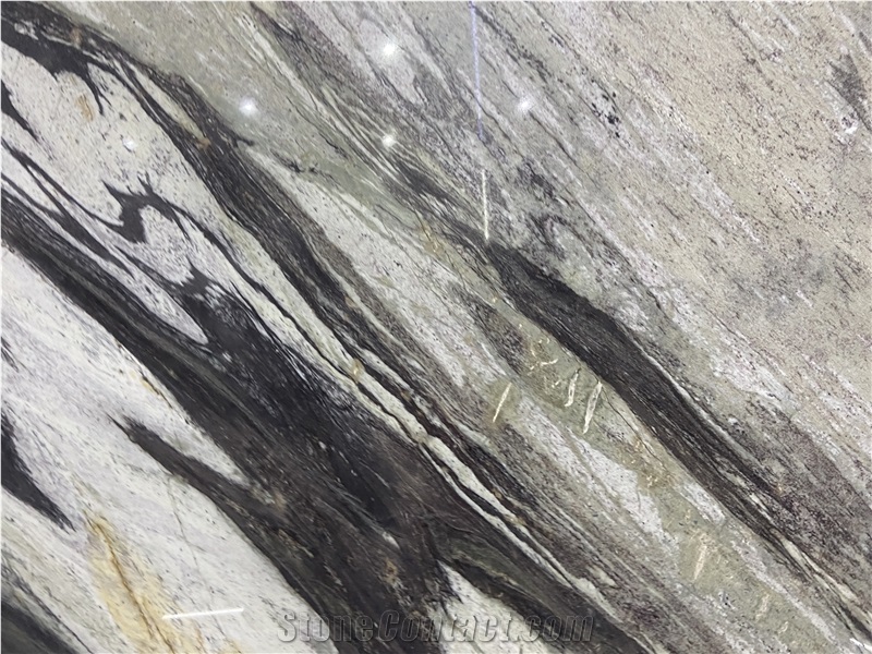 Fantasy Brown Marble Slabs In Polished Surface