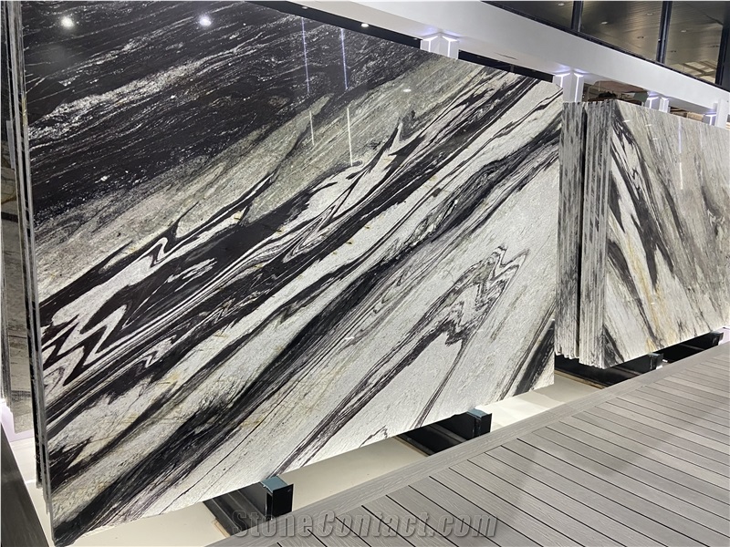 Fantasy Brown Marble Slabs In Polished Surface