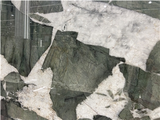 Fushsite Crystal Quatzite Slabs