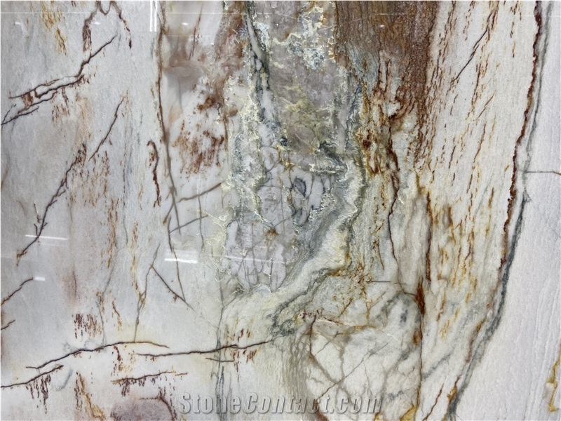 Ijen Blue Quartzite For Feature Wall Decor   Slabs