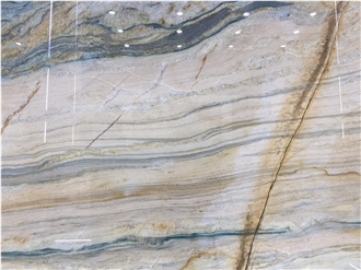 Picasso Silver Quartzite For Kitchen Countertops Slabs