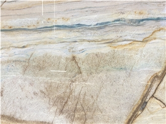 Picasso Silver Quartzite For Kitchen Countertops Slabs