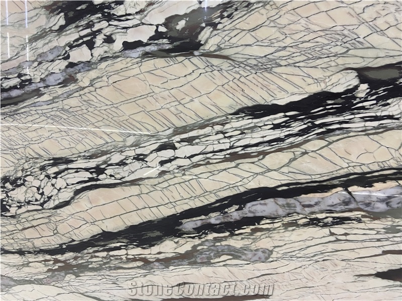 Prada Gold Quartzite Slabs In Polished Surface