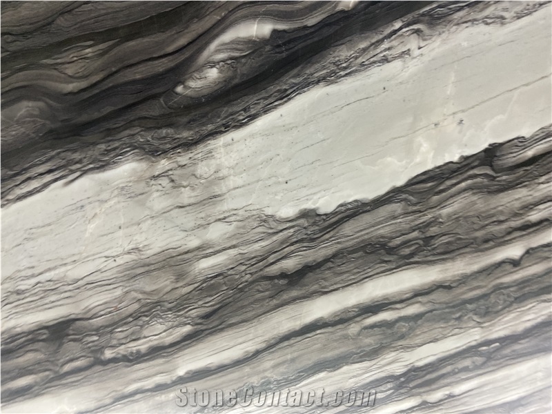 Sequoia Brown Marble Slabs Polished Surface