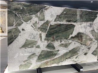 Super Crystal Jade Quartzite  Slabs