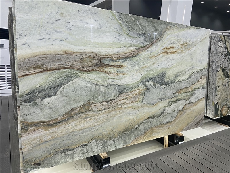 Tempest Blue Extra Quartzite Slabs