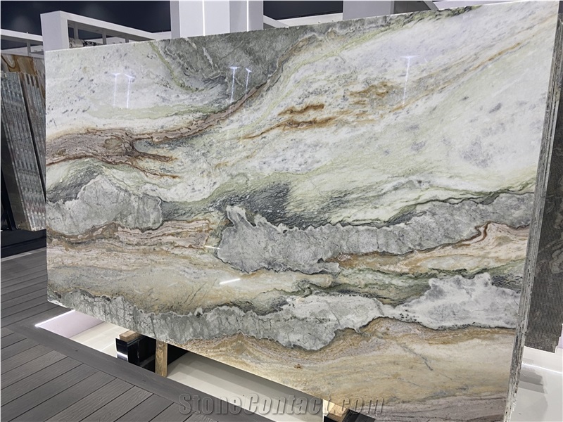 Tempest Blue Extra Quartzite Slabs