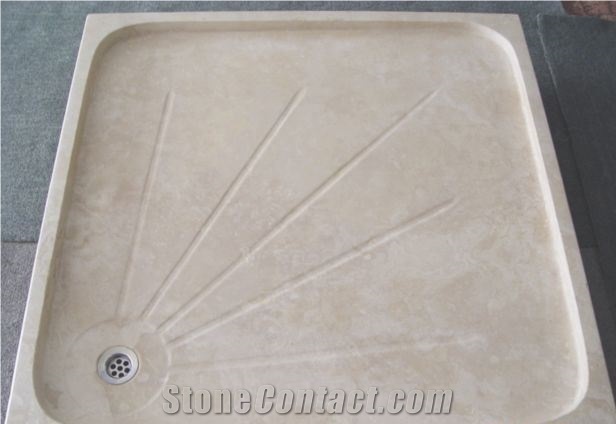 Travertine Shower Tray