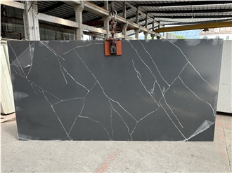 V318-1 Calacatta Engineered  Artificial Stone Quartz Tiles