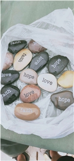 Carving Pebble Stone