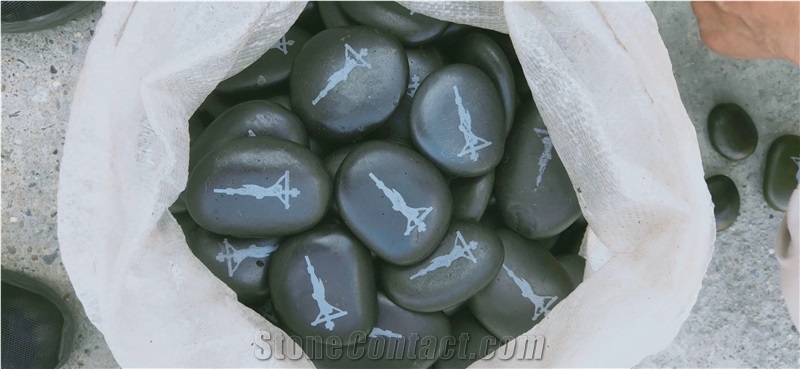 Carving Pebble Stone