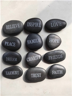 Carving Pebble Stone