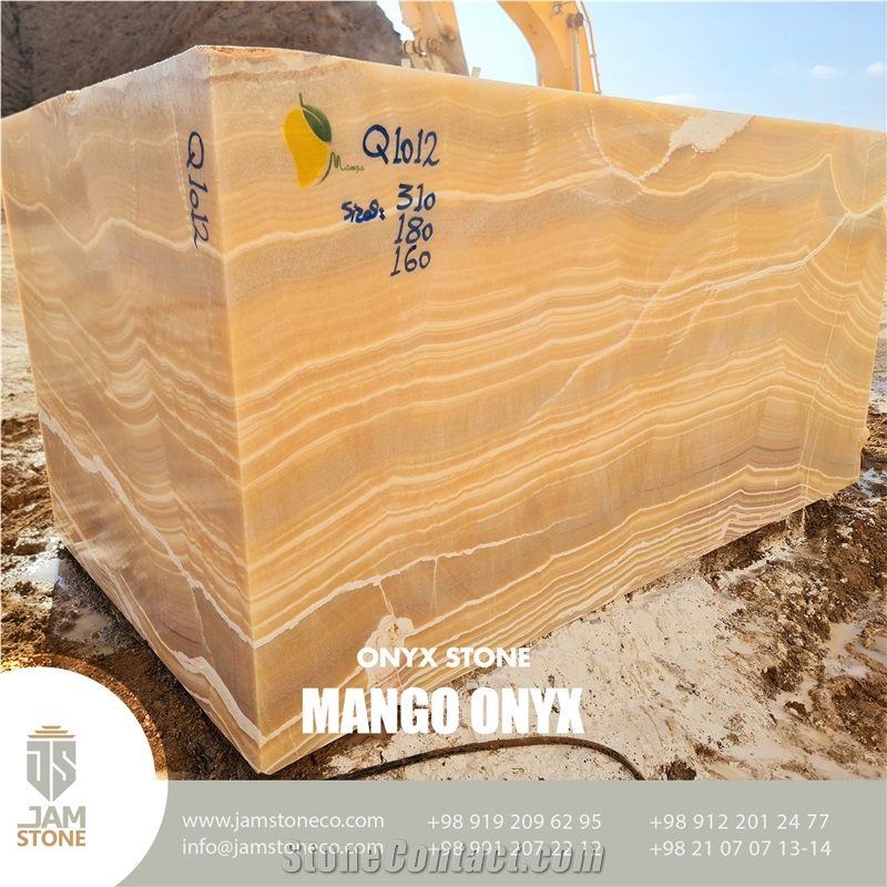 Lg Extra Orange Onyx Blocks