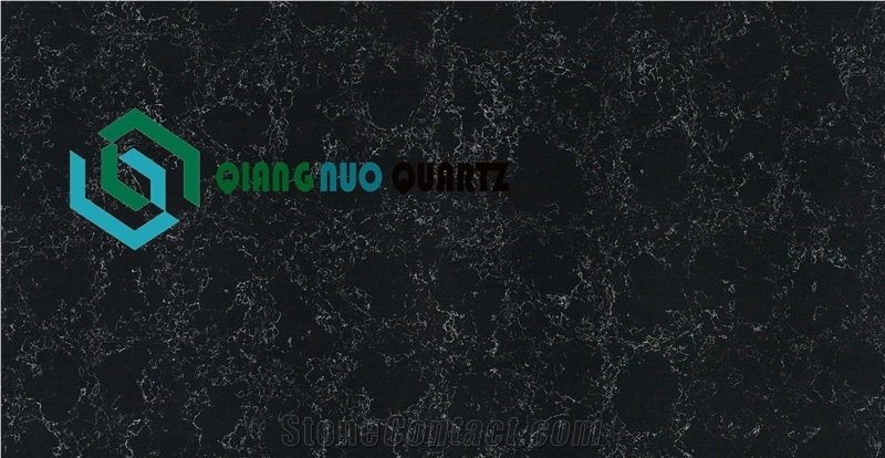 Black Crystal Panel Calacatta Artificial Stone Slabs